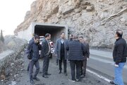 ببینید|بازدید نمایندگان دیوان محاسبات مستقر در اداره کل راهداری و حمل‌ونقل جاده ای استان البرز از پروژه های راهداری محور کرج- کندوان