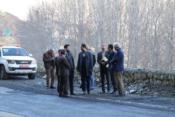 ببینید|بازدید نمایندگان دیوان محاسبات مستقر در اداره کل راهداری و حمل‌ونقل جاده ای استان البرز از پروژه های راهداری محور کرج- کندوان