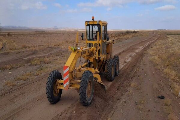 تسطیح راههای روستایی نیشابور خراسان رضوی