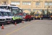 ببينيد | رزمايش مشترك طرح زمستاني استان اصفهان