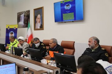 نشست مشترک فرماندهان پلیس راه و روسای ادارات راهداری و حمل و نقل جاده ای خراسان رضوی