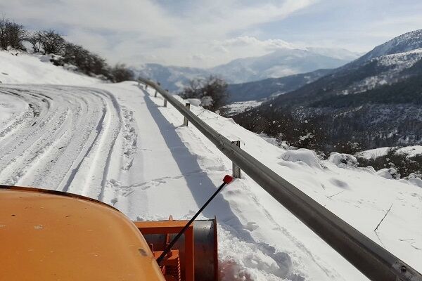 ویدئو| عملیات برف روبی در سطح محورهای کوهستانی هزار جریب شهرستان نکا استان مازندران مازندران 6