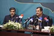 ببینید | نشست خبری معاونین وزیر راه و شهرسازی در هشتیمن نمایشگاه حمل و نقل، لجستیک و صنایع وابسته (۲)