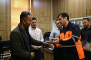 قدردانی هفته حمل و نقل اراک