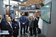 ببینید | بازدید سرپرست مرکز ارتباطات و اطلاع رسانی وزارت راه و شهرسازی از هشتمین نمایشگاه حملونقل، لجستیک و صنایع وابسته