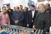 ببینید | بازدید معاونان حوزه حملونقل وزارت راه و شهرسازی از هشتمین نمایشگاه بینالمللی حملونقل، لجستیک و صنایع وابسته