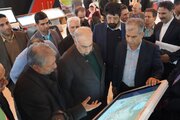 ببینید | بازدید معاونان حوزه حملونقل وزارت راه و شهرسازی از هشتمین نمایشگاه بینالمللی حملونقل، لجستیک و صنایع وابسته