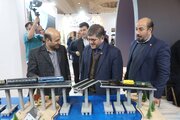 ببینید | بازدید معاونان حوزه حملونقل وزارت راه و شهرسازی از هشتمین نمایشگاه بینالمللی حملونقل، لجستیک و صنایع وابسته
