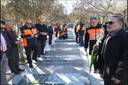 گزارش تصویری -گلباران مزار شهدای ارومیه با حضور مدیر کل، معاونین، روسای ستادی و مجموعه کارکنان اداره کل راهداری و حمل و نقل جادهای آذربایجان غربی