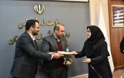 آیین تجلیل مدیرکل راه و شهرسازی استان سمنان از بانوان اداره کل