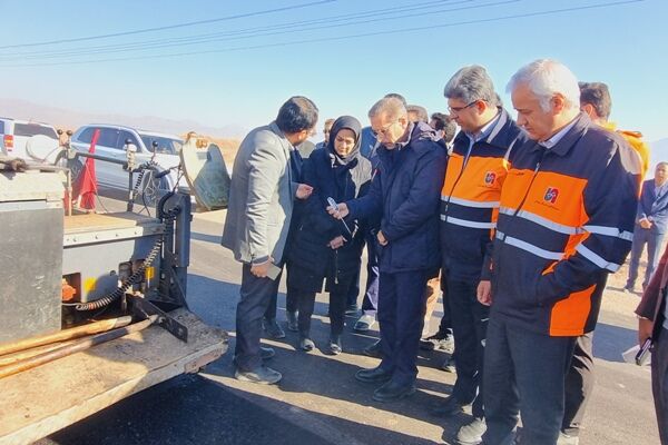 پروژه آسفالت گوگرد فرآوری شده در کرمان رونمايی و اجرا شد