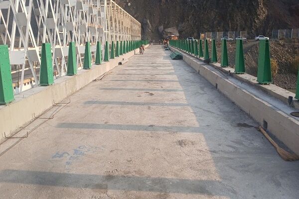پیشرفت ۹۸ درصدی پل در دست ساخت سفیدرود رودبار گیلان