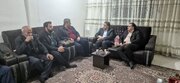 ببینیدl دیدار مدیرکل راه و شهرسازی خوزستان با خانواده های جانباختگان حادثه واژگونی اتوبوس حامل سربازان