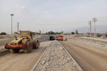 پل زیرگذر سرخون استان هرمزگان در دهه فجر امسال به بهره برداری می‌رسد