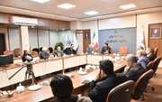 ببینید | نشست مدیرکل راه و شهرسازی استان با بنیاد همیاری در توسعه آموزش عالی و عمران سمنان