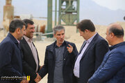 بازدید مدیر کل راه و شهرسازی لارستان به همراه مدیرکل ساخت و توسعه راه‌های منطقه جنوب از قطعات در حال احداث باند دوم محور لار-بندرعباس