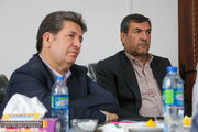 بازدید مدیر کل راه و شهرسازی لارستان به همراه مدیرکل ساخت و توسعه راه‌های منطقه جنوب از قطعات در حال احداث باند دوم محور لار-بندرعباس