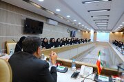 ببینید| آیین تجلیل از بانوان اداره کل راه و شهرسازی خوزستان