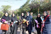 ببینید| آیین تجلیل از بانوان اداره کل راه و شهرسازی خوزستان