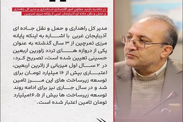 اطلاع_نگاشت➖ارسلان شکری: ضرورت تسهیل و تسریع روند تجارت فرا مرزی در پایانه مرزی تمرچین