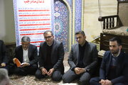 برپایی میز خدمت برای خانوادههای جانبازان، ایثارگران و شهداء در اداره کل راه و شهرسازی استان البرز با حضور مشاور وزیر راه و شهرسازی در امور ایثارگران