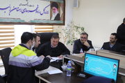 برپایی میز خدمت برای خانوادههای جانبازان، ایثارگران و شهداء در اداره کل راه و شهرسازی استان البرز با حضور مشاور وزیر راه و شهرسازی در امور ایثارگران
