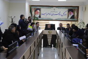 برپایی میز خدمت برای خانوادههای جانبازان، ایثارگران و شهداء در اداره کل راه و شهرسازی استان البرز با حضور مشاور وزیر راه و شهرسازی در امور ایثارگران