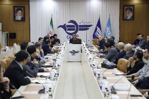 نشست رئیس سازمان هواپیمایی کشوری با دارندگان گواهینامه CAMO نشست camo