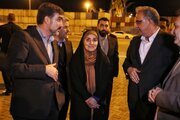 ببینید | واردات ۵۰ دستگاه ماشینآلات سنگین راهداری در بندر چابهار با حضور وزیر راه و شهرسازی