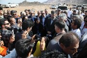 ببینید | بازدید وزیر راه و شهرسازی از پروژههای راهسازی شهرستان فنوج در سیستان و بلوچستان