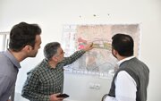 بازدید مدیرکل راه و شهرسازی استان سمنان از شهرک 205 هکتاری سمنان