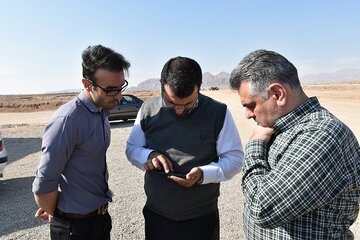 بازدید مدیرکل راه و شهرسازی استان سمنان از شهرک 205 هکتاری سمنان