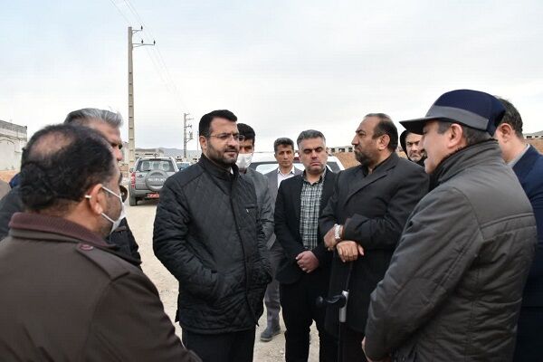 بازدید مشترک مسئولان استان سمنان از پروژه های مسکونی شهر جدید ایوانکی  بازدید شهر جدید