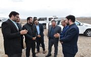 ببینید | بازدید مشترک مسئولان از اراضی مستعد شهرک سازی در استان سمنان