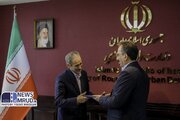 ببینید | معارفه سرپرست شرکت فرودگاهها و ناوبری هوایی ایران