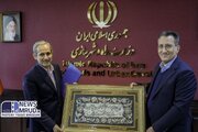 ببینید | معارفه سرپرست شرکت فرودگاهها و ناوبری هوایی ایران