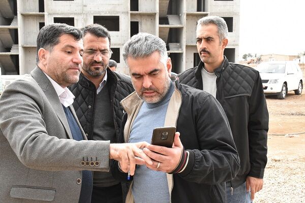 روند اجرای پروژه ۹۶۸ واحدی سمنان مورد بررسی قرار گرفت  بازدید