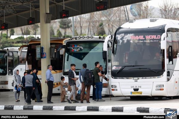 جابهجایی بیش از ۳۴۰۰۰ مسافر با ناوگان حملونقل عمومی جادهای چهارمحالوبختیاری جابجایی مسافر با ناوگان عمومی خراسان رضوی