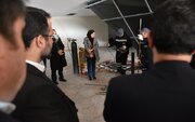 بازدید مدیرکل دفتر مقررات ملی و کنترل ساختمان از نمایشگاه صنعت ساختمان سمنان