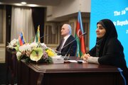 ببینید | مراسم امضای تفاهمنامه همکاری راهآهن ایران و جمهوری آذربایجان درخصوص پایانه ریلی آستارا همزمان با برگزاری شانزدهمین اجلاس کمیسیون مشترک اقتصادی دو کشور