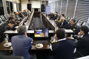 ببینید|گزارش تصویری از نشست هم اندیشی مدیر کل راهداری و حمل و نقل جادهای البرز و رئیس پلیس راه استان البرز با صنف حمل و نقل  مسافری برون شهری استان البرز