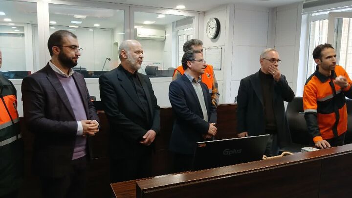 بازدید سرپرست معاونت اجتماعی و پیشگیری از وقوع جرم دادگستری کل استان همدان از مرکز مدیریت راه‌ها "سامانه ۱۴۱"