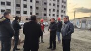 بازدید سرپرست اداره کل راه و شهرسازی استان البرز از پروژه‌های نهضت ملی مسکن