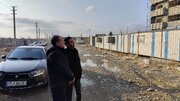بازدید سرپرست اداره کل راه و شهرسازی استان البرز از پروژه‌های نهضت ملی مسکن