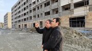 بازدید سرپرست اداره کل راه و شهرسازی استان البرز از پروژه‌های نهضت ملی مسکن