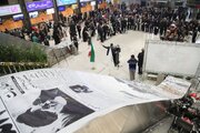 ببینید | شروع جشنهای چهلوششمین سالگرد پیروزی انقلاب اسلامی از محل ترمینال یک فرودگاه مهرآباد با حضور وزیر راه و شهرسازی