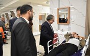 ویدیو| عیادت مدیران کل راه و شهرسازی و راهداری استان از مصدومان حادثه اردبیل-مشهد