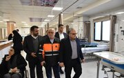 ویدیو| عیادت مدیران کل راه و شهرسازی و راهداری استان از مصدومان حادثه اردبیل-مشهد