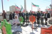 ببینید| تجدید میثاق مدیر کل، معاونین و کارکنان اداره کل راه و شهرسازی سیستان و بلوچستان با آرمان های شهدا گرامیداشت چهل و ششمین سالگرد پیروزی انقلاب اسلامی