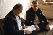 دیدار با خانواده شهدا -البرز
